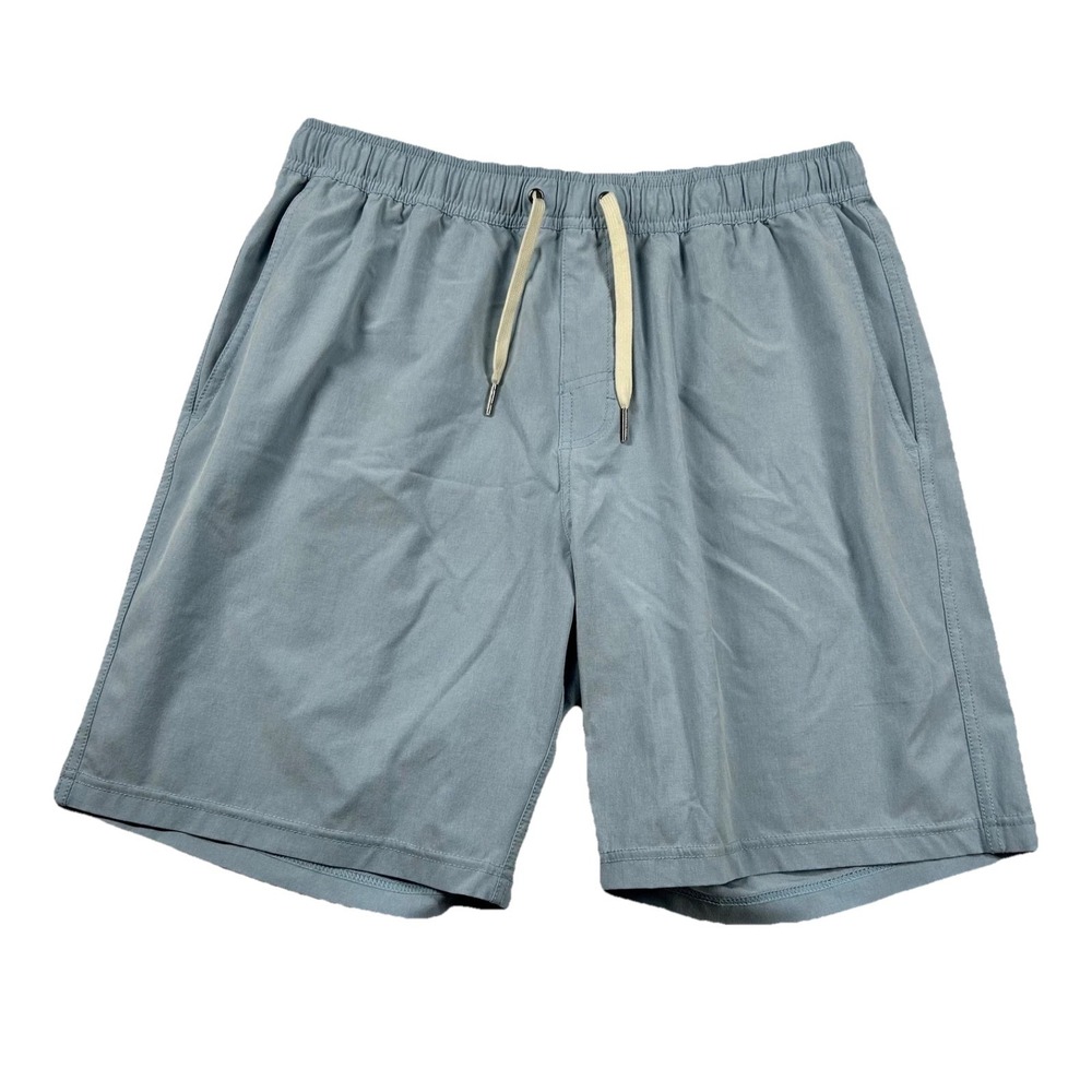 Fair Harbor Shorts Mens L Golf Linerless Hybrid Chino Drawstring Elastic Waist